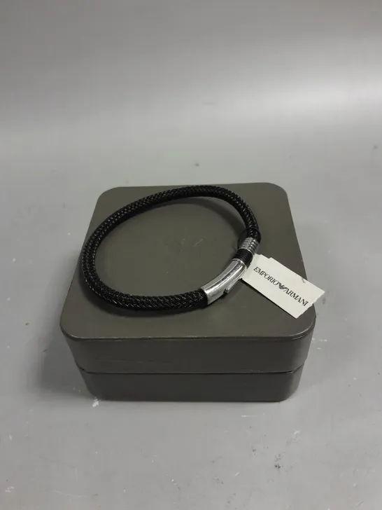 EMPORIO ARMANI BRACELET ESSENTIAL BLACK