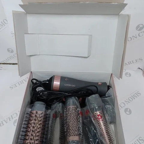 BOXED OPTI-BEAUTY HOT AIR MULTI-STYLER WITH ACCESSORIES 