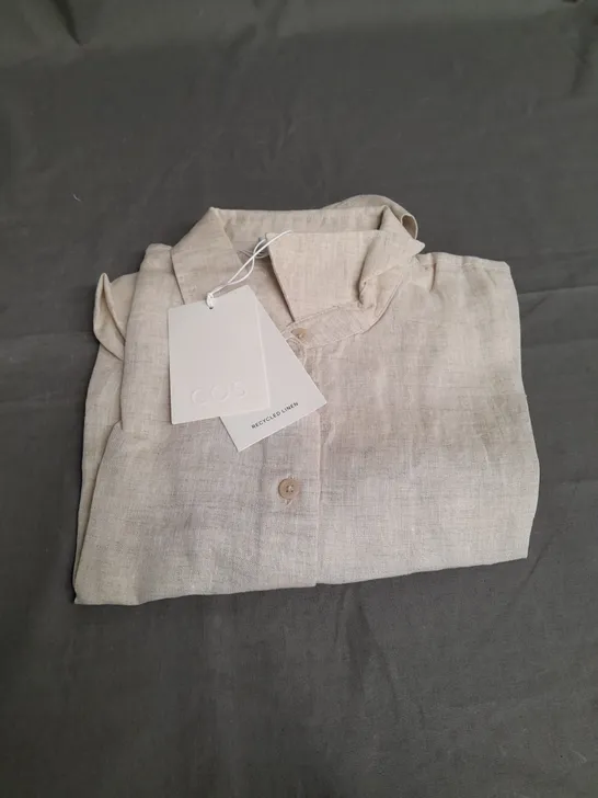 COS THIN TAN SHIRT - EUR 36