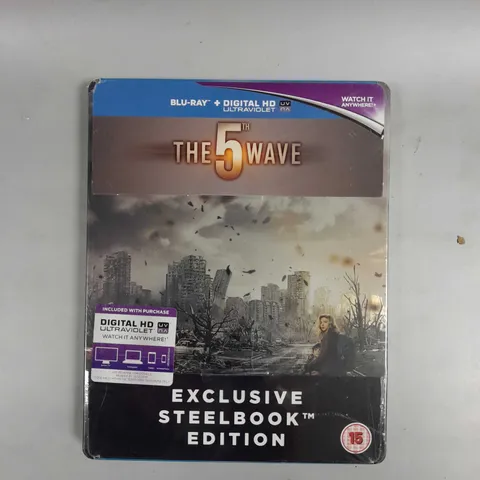 SEALED THE 5TH WAVE EXCLUSIVE STEELBOOK EDITION BLU-RAY 
