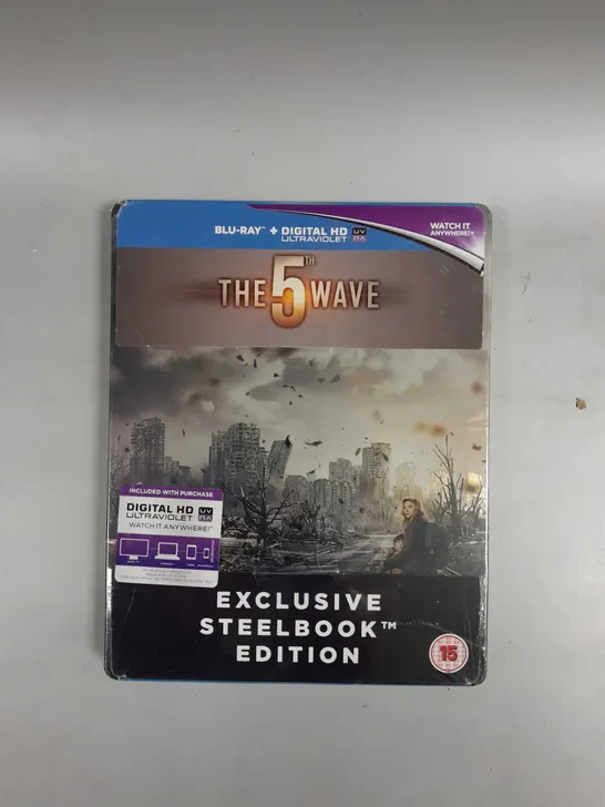 SEALED THE 5TH WAVE EXCLUSIVE STEELBOOK EDITION BLU-RAY 