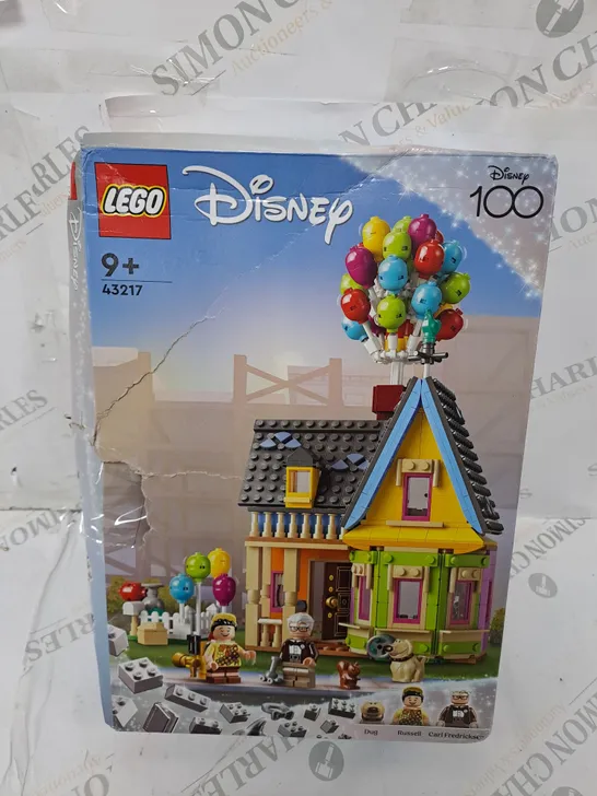 BOXED LEGO DISNEY AND PIXAR ‘UP’ HOUSE BUILDING TOY RRP £47.99