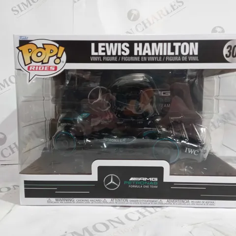 BOXED FUN POP! RIDES LEWIS HAMILTN VINYL FIGURE - 308