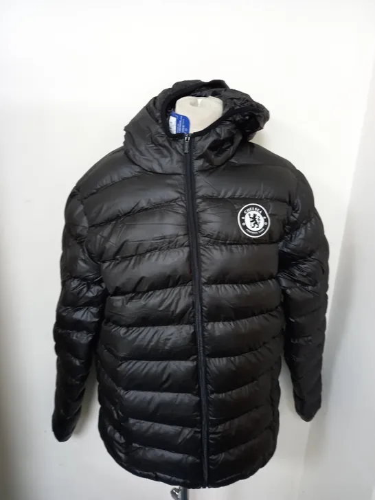 CHELSEA FC PADDED BUBBLE COAT SIZE M