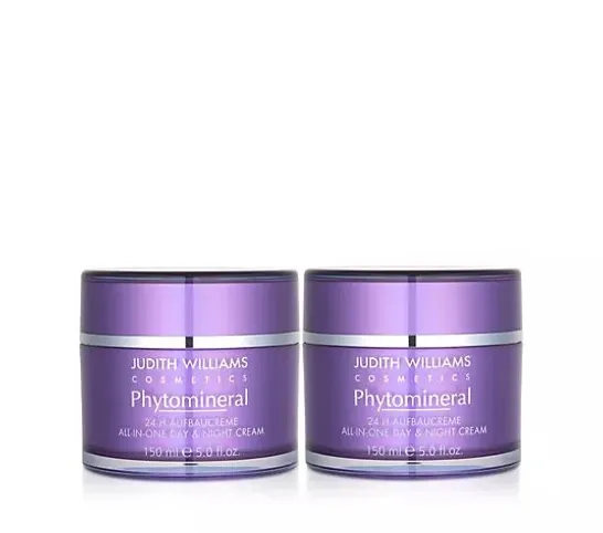 JUDITH WILLIAMS PHYTOMINERAL DAY & NIGHT CREAM 150ML DUO