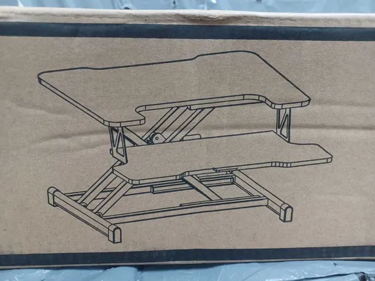 BOXED BONTEC SIT-STANDING DESKTOP WORKSTATION