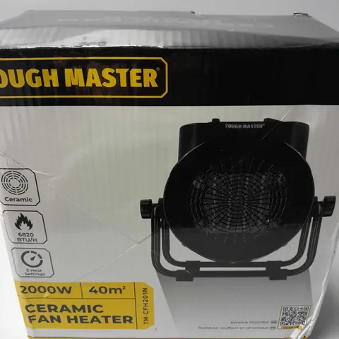 BOXED TOUGH MASTER 2000W CERAMIC HEATER