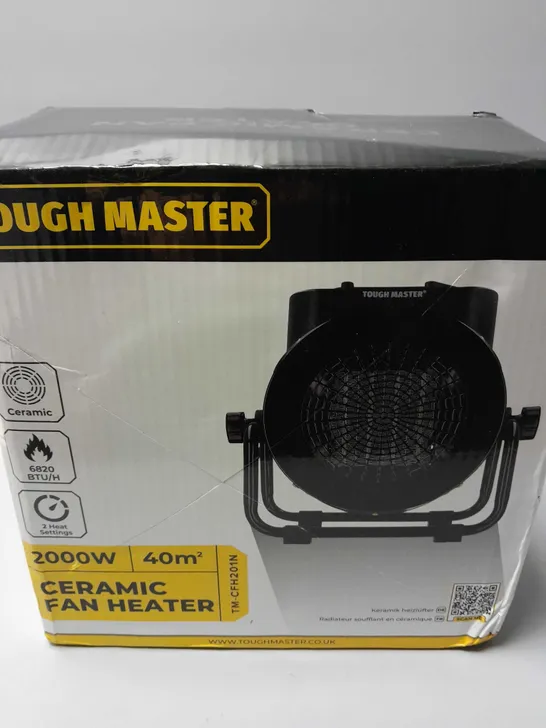 BOXED TOUGH MASTER 2000W CERAMIC HEATER