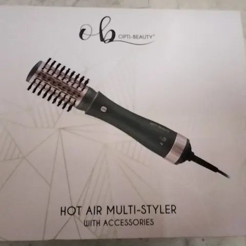 OPTI-BEAUTY HOT AIR MULTI- STYLER WITH ACCESSORIES