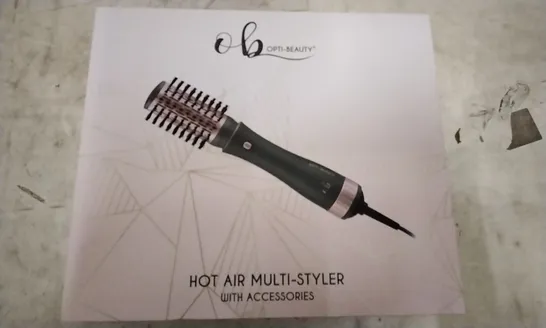 OPTI-BEAUTY HOT AIR MULTI- STYLER WITH ACCESSORIES