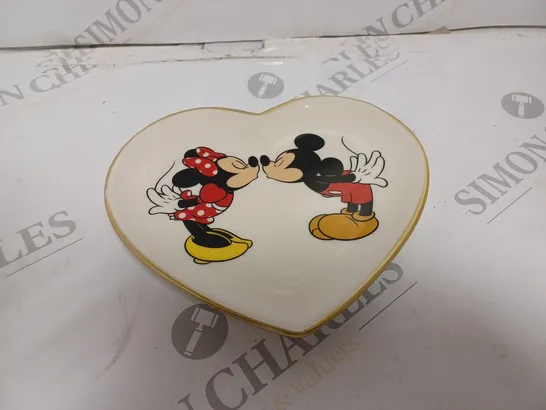 DISNEY MICKEY AND MINNIE TRINKET TRAY RRP £13