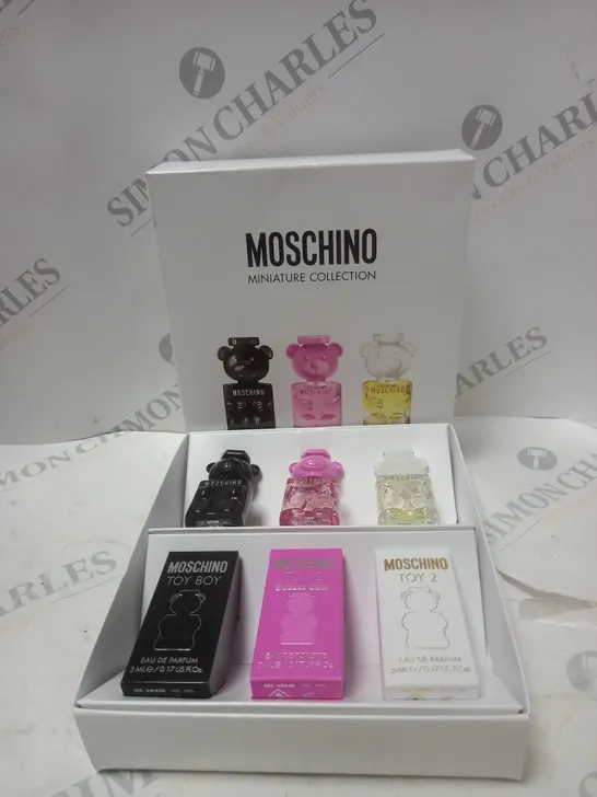 MOSCHINO TOY 3 x 5ML MINIATURE COLLECTION GIFT SET