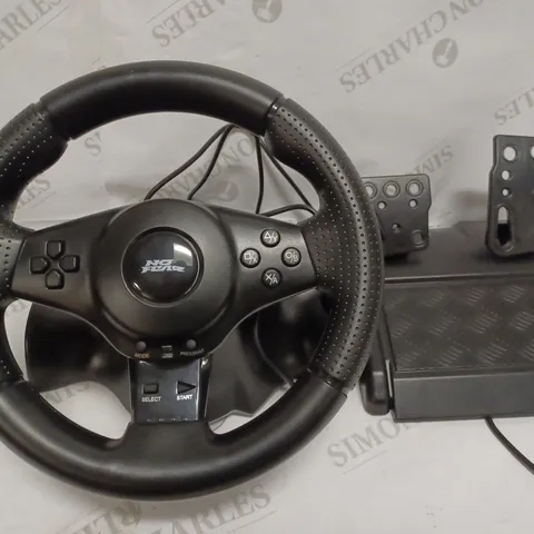 NO FEAR GAMING STEERING WHEEL 