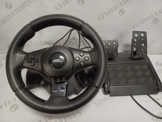 NO FEAR GAMING STEERING WHEEL 