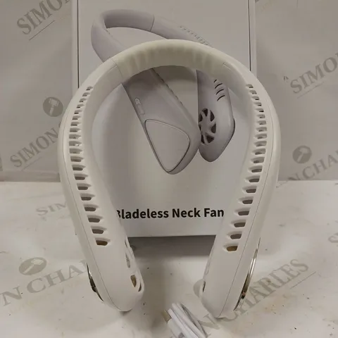 BOXED BLADELESS WHITE NECK FAN 