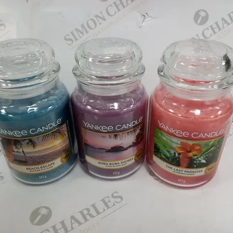 YANKEE CANDLES COLLECTION - 3 X 623G