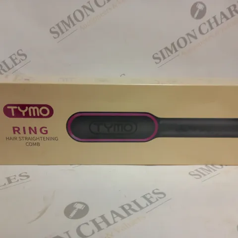 BOXED SEALED TYMO RING HAIR STRAIGHTENING COMB 