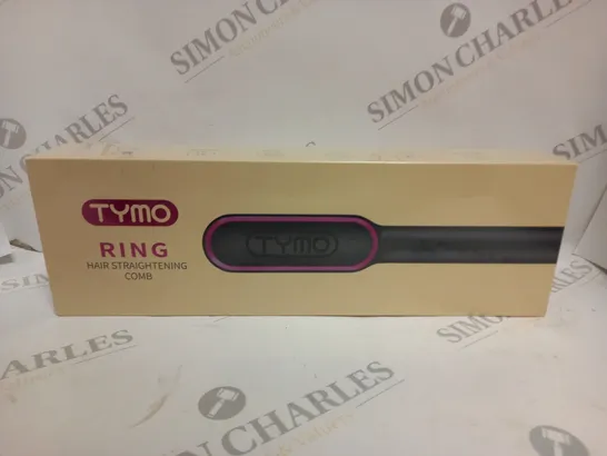 BOXED SEALED TYMO RING HAIR STRAIGHTENING COMB 