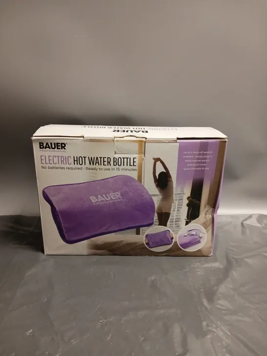 BAUER ELECTRIC HOT WATER BOTTLE 