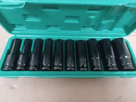 10 PC 1/2 INCH LONG SOCKET SET 