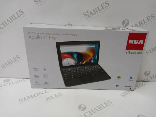 BRAND NEW BOXED APOLLO 11 PRO 11.6" TABLET WITH DETACHABLE KEYBOARD