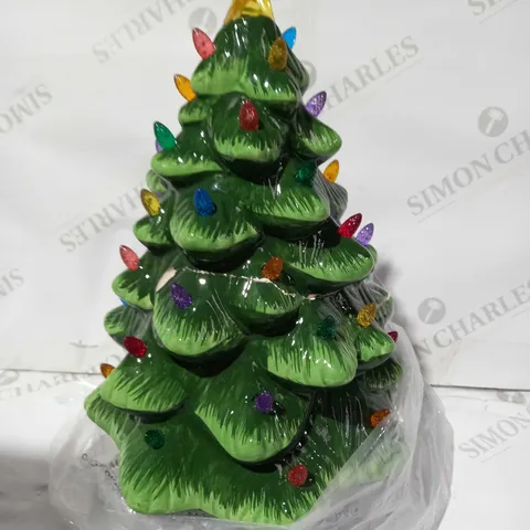 MR CHRISTMAS ILLUMINATED CERAMIC NOSTALGIC TREE