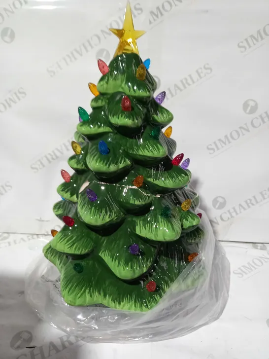 MR CHRISTMAS ILLUMINATED CERAMIC NOSTALGIC TREE