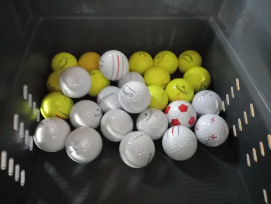 LOT OF ASSORTED GOLD BALLS