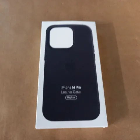 IPHONE 14 PRO LEATHER CASE IN MIDNIGHT