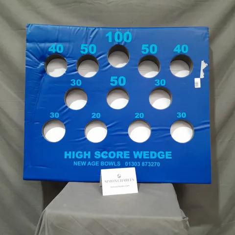 BOWLS HIGH SCORE WEDGE