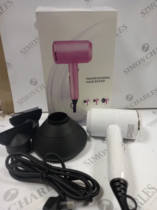 BOXED PROFESSIONAL HAIR DRYER 