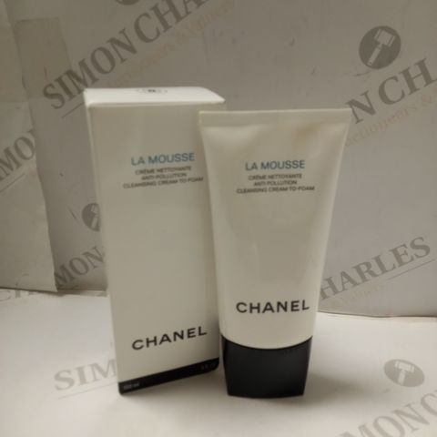 CHANEL LA MOUSSE ANTI-POLLUTION CLEANSING CREAM-TO-FOAM 150ML 