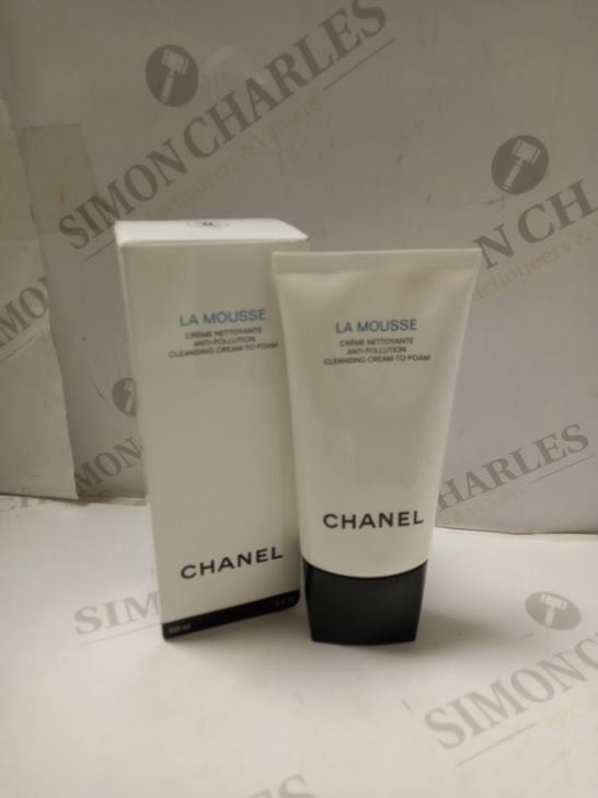 CHANEL LA MOUSSE ANTI-POLLUTION CLEANSING CREAM-TO-FOAM 150ML 