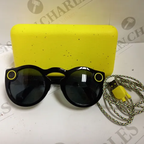 SNAPCHAT SPECTACLES WITH CASE AND CHARGING CABLE - MADE FOR IPHONE 6