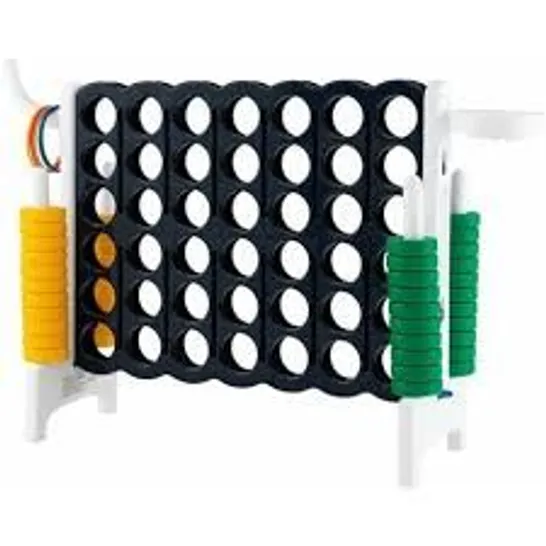 BOXED COSTWAY GIANT CONNECT 4 GAME JUMBO WITH 42 RINGS