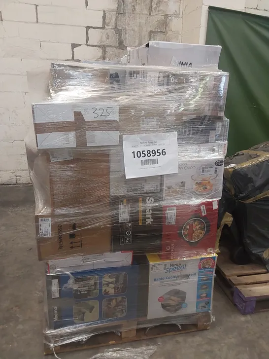 PALLET OF APPROXIMATELY 38 UNPROCESSED RAW RETURN HOUSEHOLD AND ELECTRICAL GOODS TO INCLUDE;