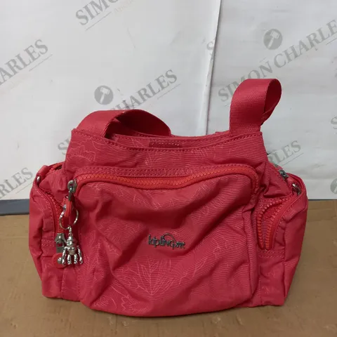 KIPLING LADIES HANDBAG CORAL