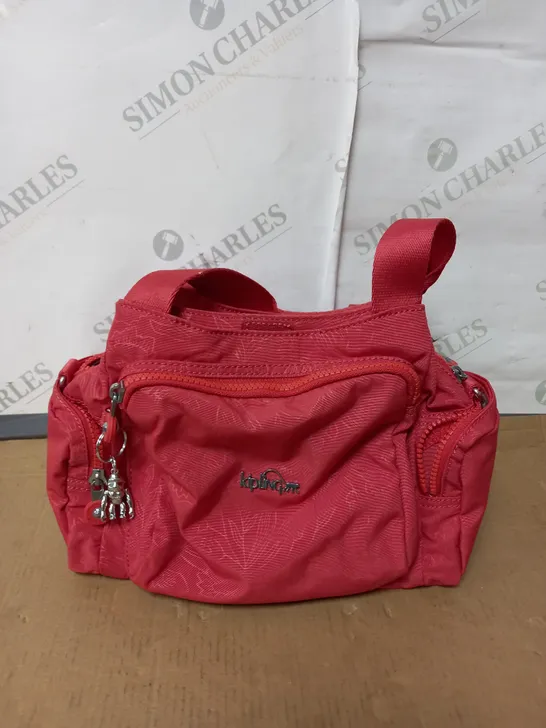 KIPLING LADIES HANDBAG CORAL