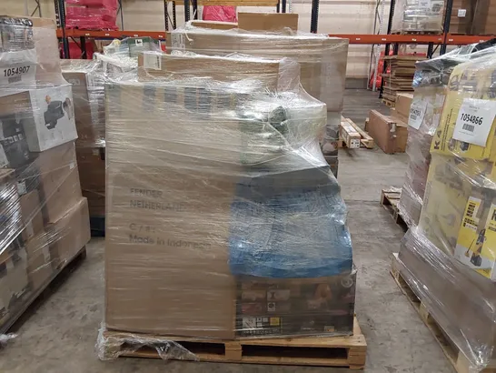 PALLET OF APPROXIMATELY 16 UNPROCESSED RAW RETURN HOUSEHOLD AND ELECTRICAL GOODS TO INCLUDE;