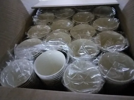 BOX OF APPROXIMATELY 1000 7OZ VENEZIA PAPER CUPS