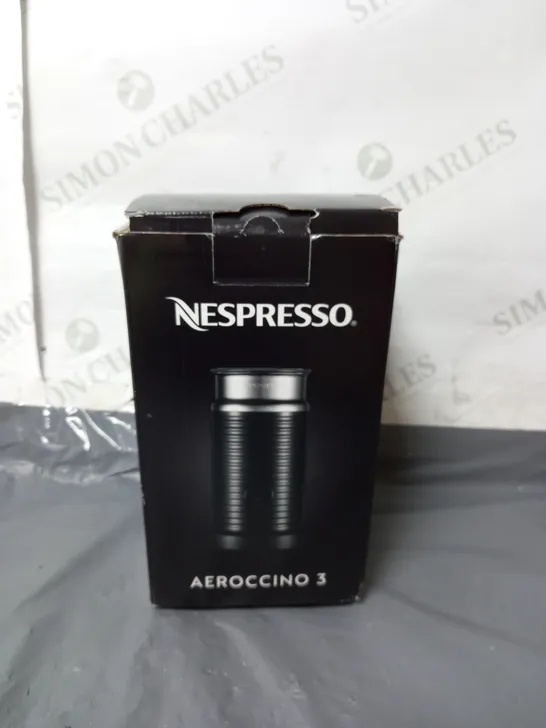 BOXED NESPRESSO AEROCCINO 3 MILK FROTHER RED