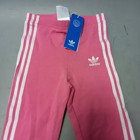 ADIDAS PINK LEGGINGS - 3-4 YEARS