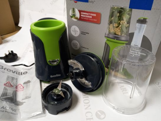 BREVILLE BLEND ACTIVE COMPACT FOOD PROCESSOR