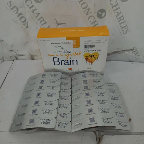 HEALTHSPAN LOVE YOUR BRAIN SUPPLEMENT SET 