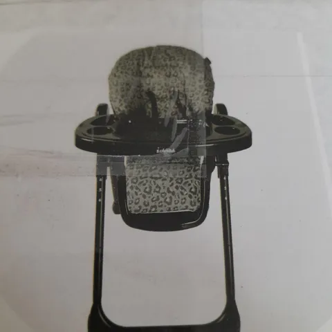 BOXED DANI DYER BLACK LEAPORD PREMIUM HIGHCHAIR MBHC8 