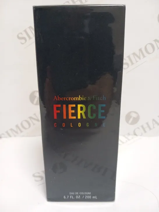 BOXED AND SEALED ABERCROMBIE AND FITCH FIERCE COLOGNE EAU DE COLOGNE 200ML