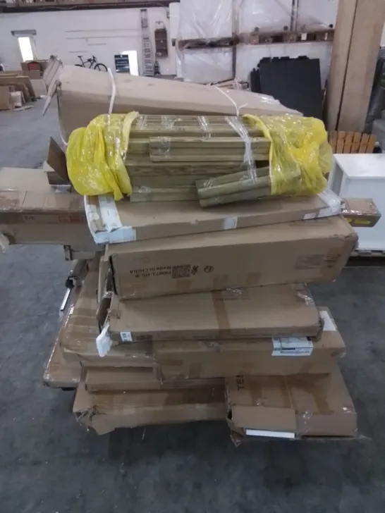 PALLET CONTAINING ASSORTED FURNITURE PARTS, INCOMPLETE SETS