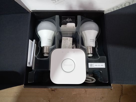 BOXED PHILIPS HUE WHITE STARTER KIT