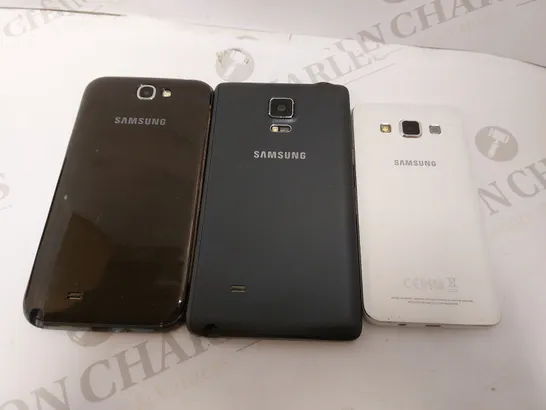 LOT OF 3 SAMSUNG SMARTPHONES INCLUDING SM-A300FU