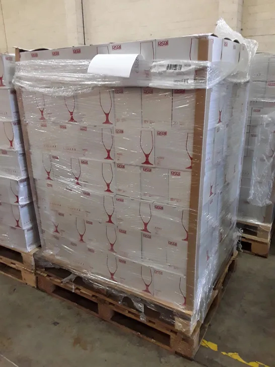 PALLET OF APPROXIMATELY 210 BOXES CONTAINING 6 RASTAL AVIERO 300ML GOBLETS  